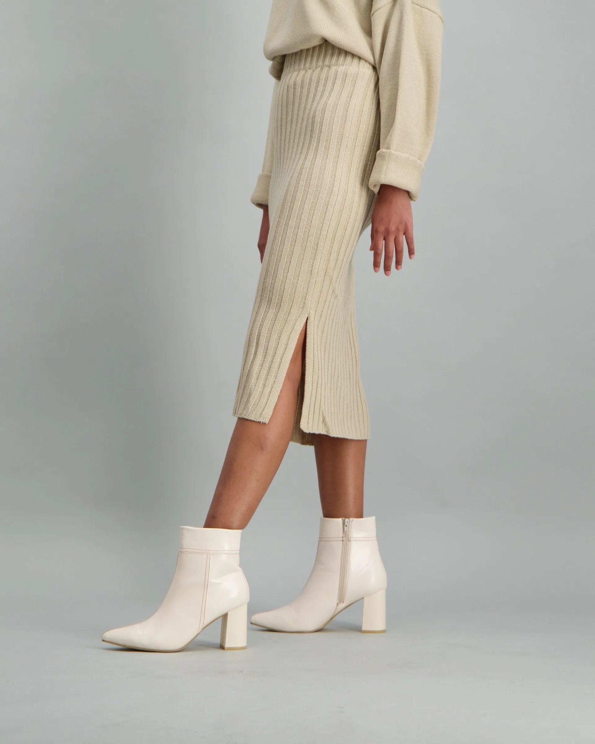 Ladies-Knitwear Pencil Skirt Set