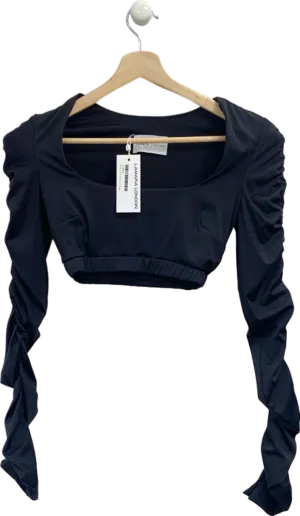 Lamara London Black Crop Top XS/S