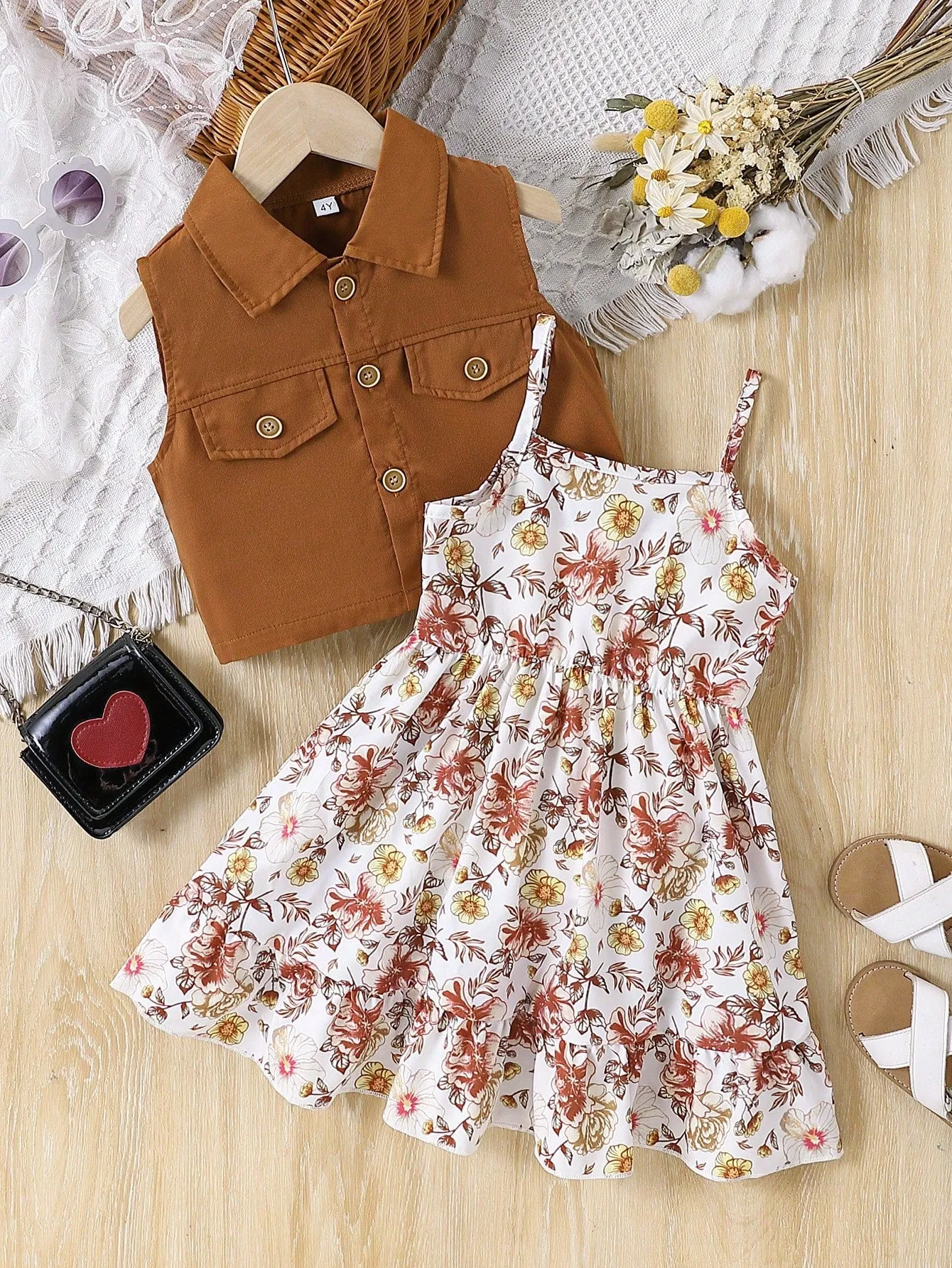 Leather jacket button down shirt| Young Girls' Shirt Buttoned Jacket
