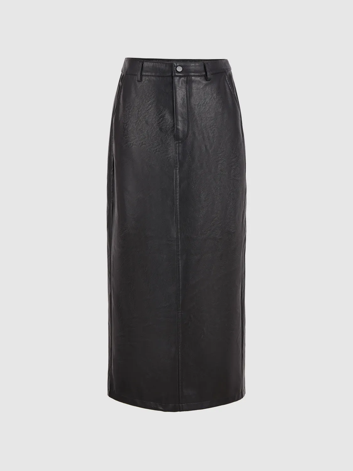 Leather Straight Skirts