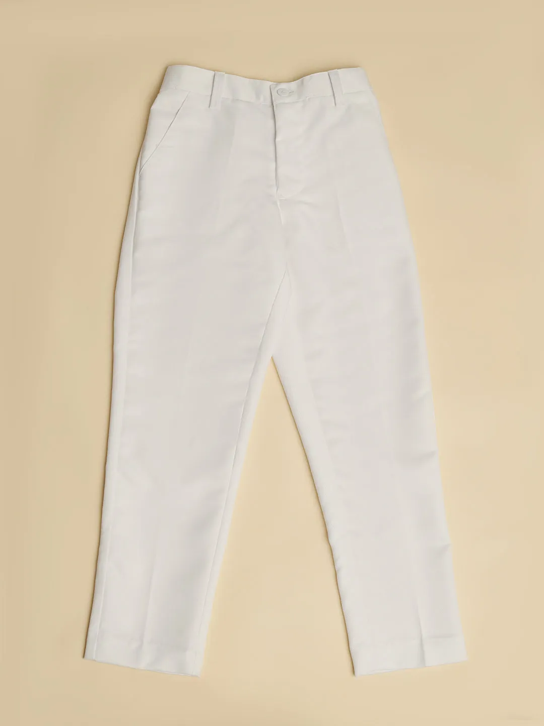 Light White Formal Trousers