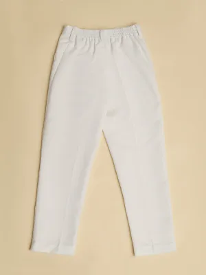 Light White Formal Trousers