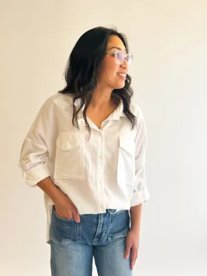 Linen Button Down Top