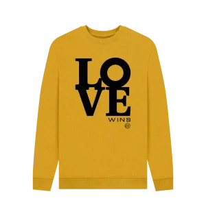 Loved Up , Remill  sweat.  50% recycled organic cotton. Free UK post