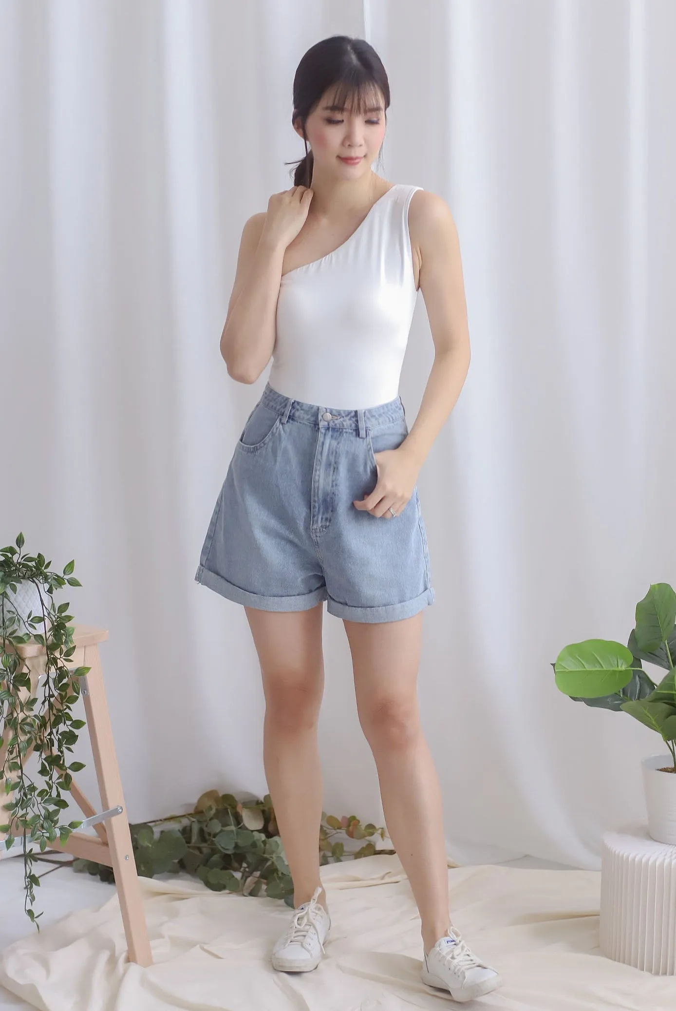 Lula Toga Bodysuit In White