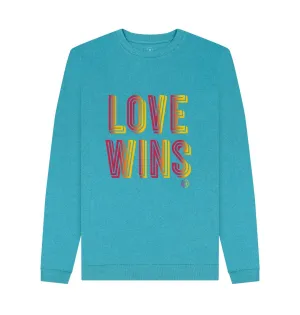 LV Wins Disco, Remill sweat. Black, grey, open blue. Free UK postage