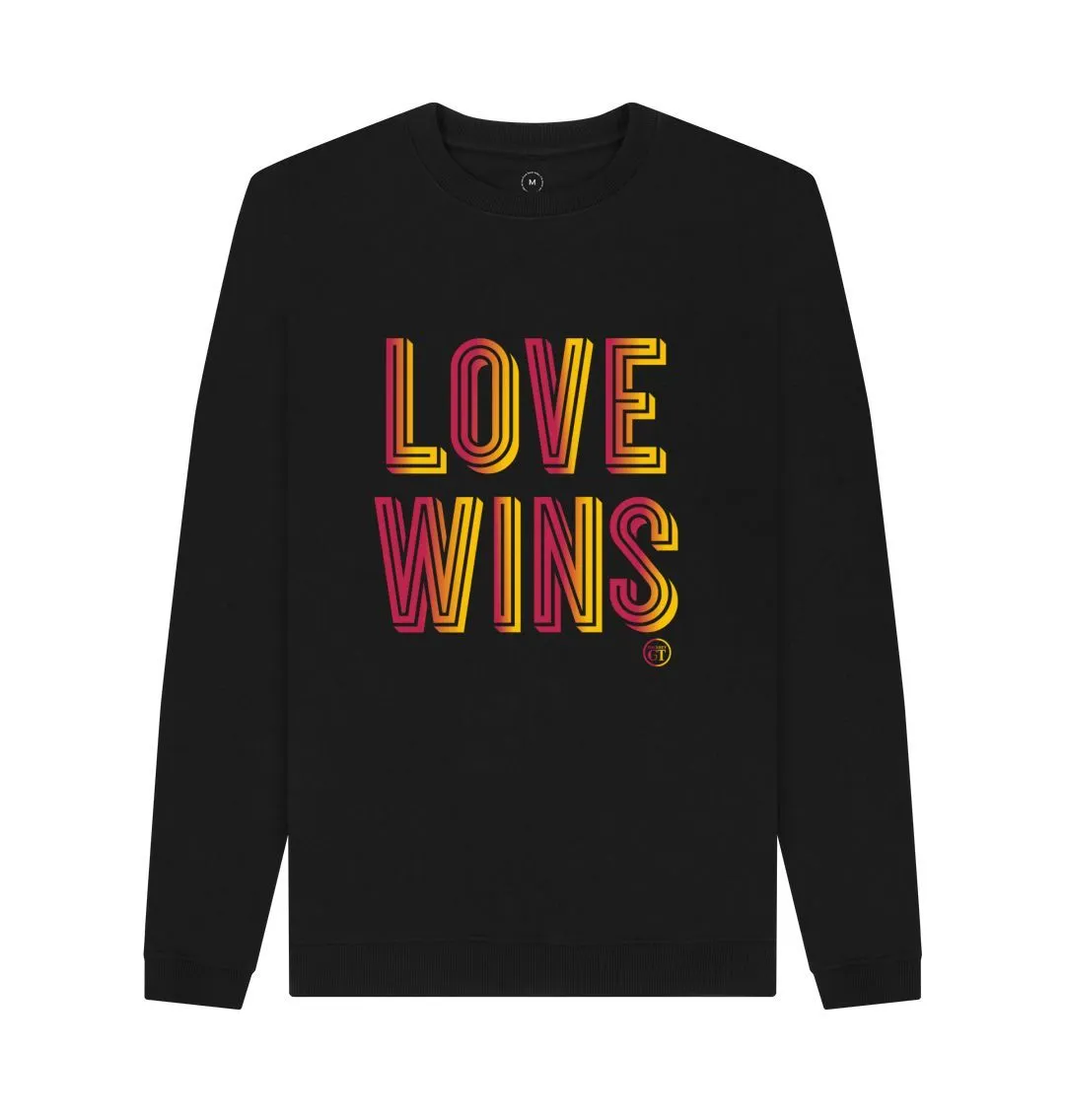 LV Wins Disco, Remill sweat. Black, grey, open blue. Free UK postage