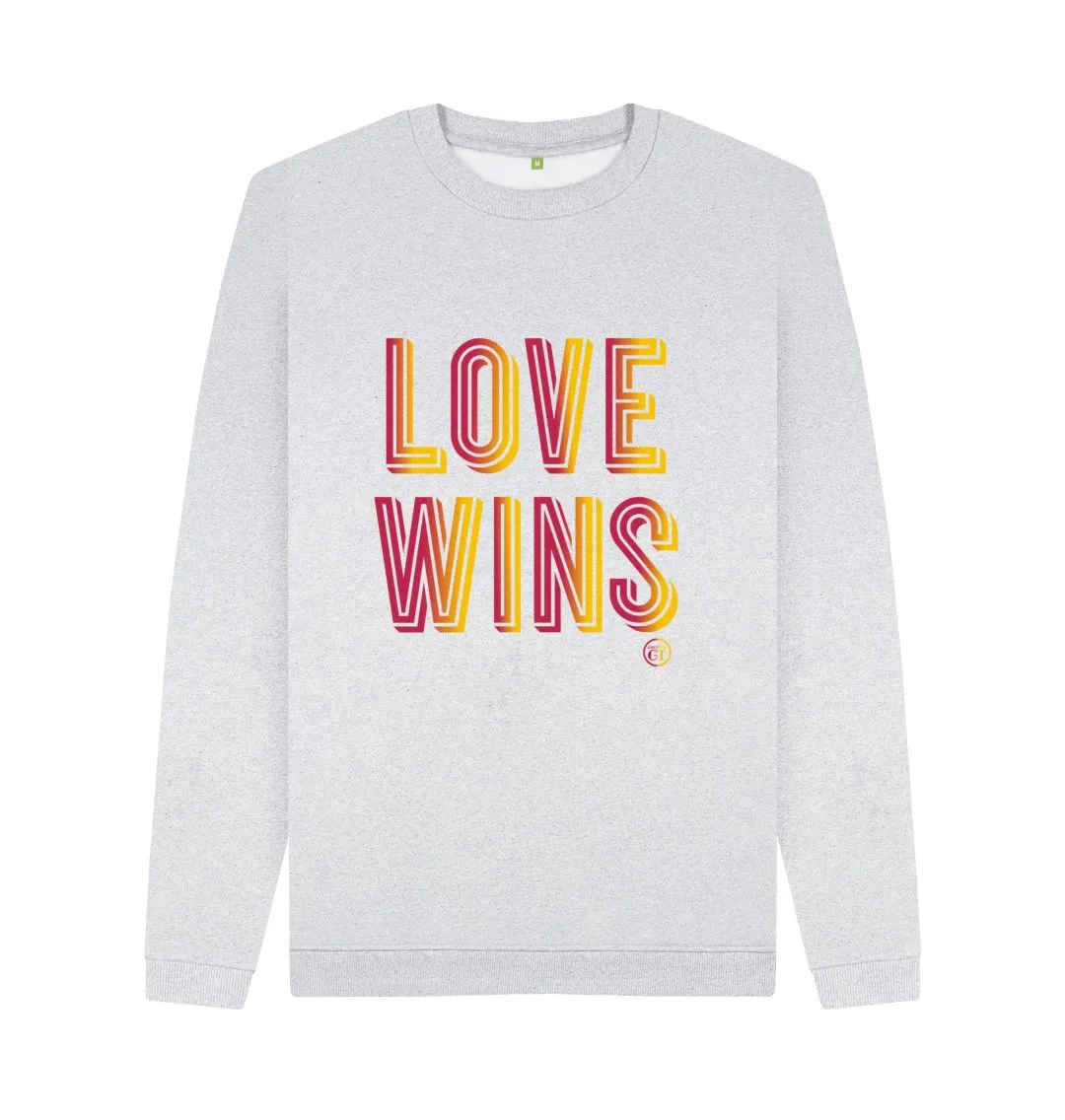 LV Wins Disco, Remill sweat. Black, grey, open blue. Free UK postage