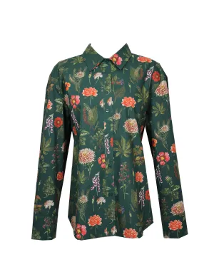 Lydia Button Down in Palm