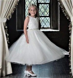 Macis Design Girl Dress 1808 - Ivory