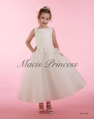 Macis Design Girl Dress 1991 - Ivory