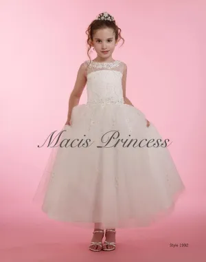 Macis Design Girl Dress 1992 - White