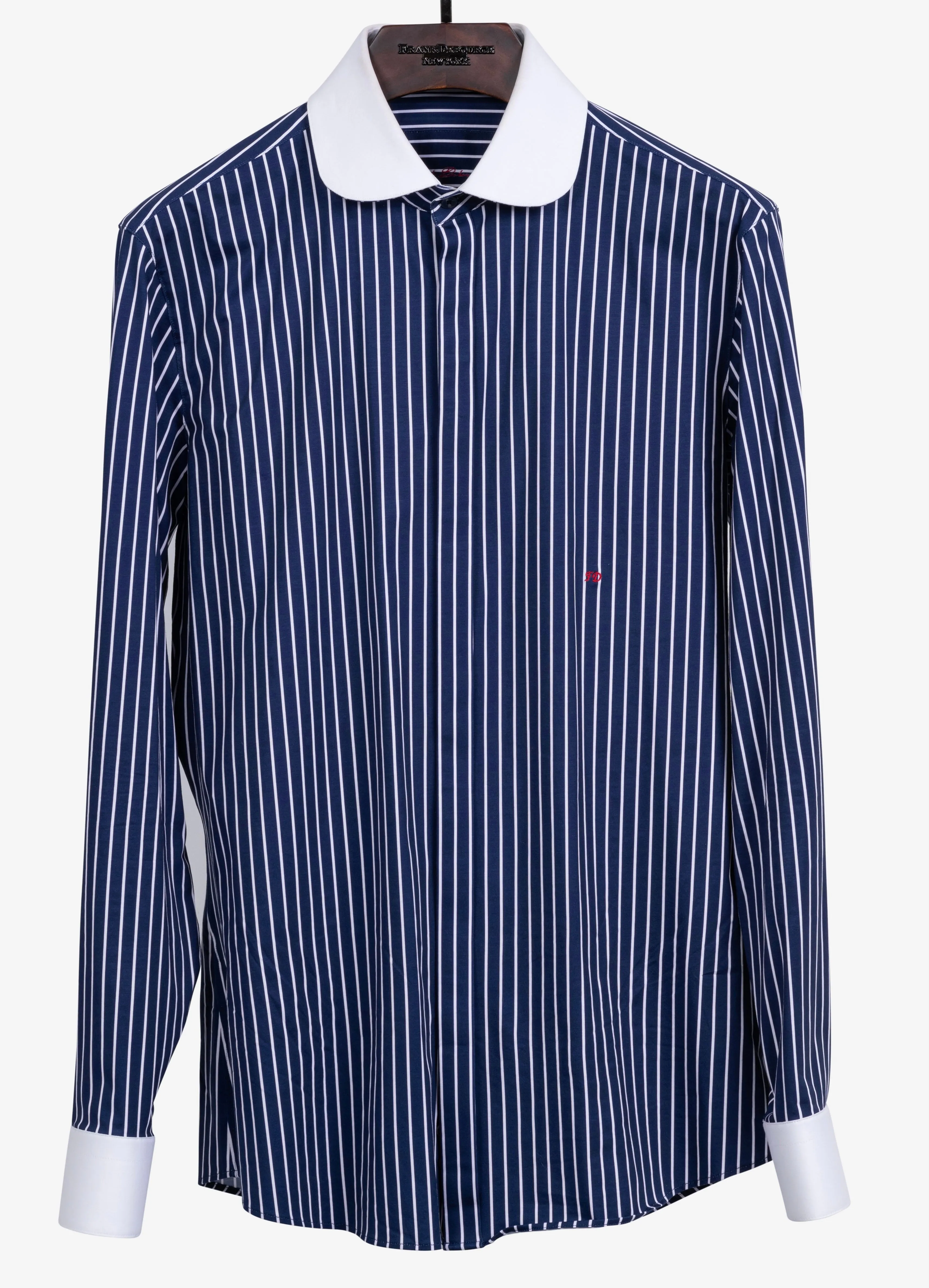 Mallard Blue Pinstripe White Club