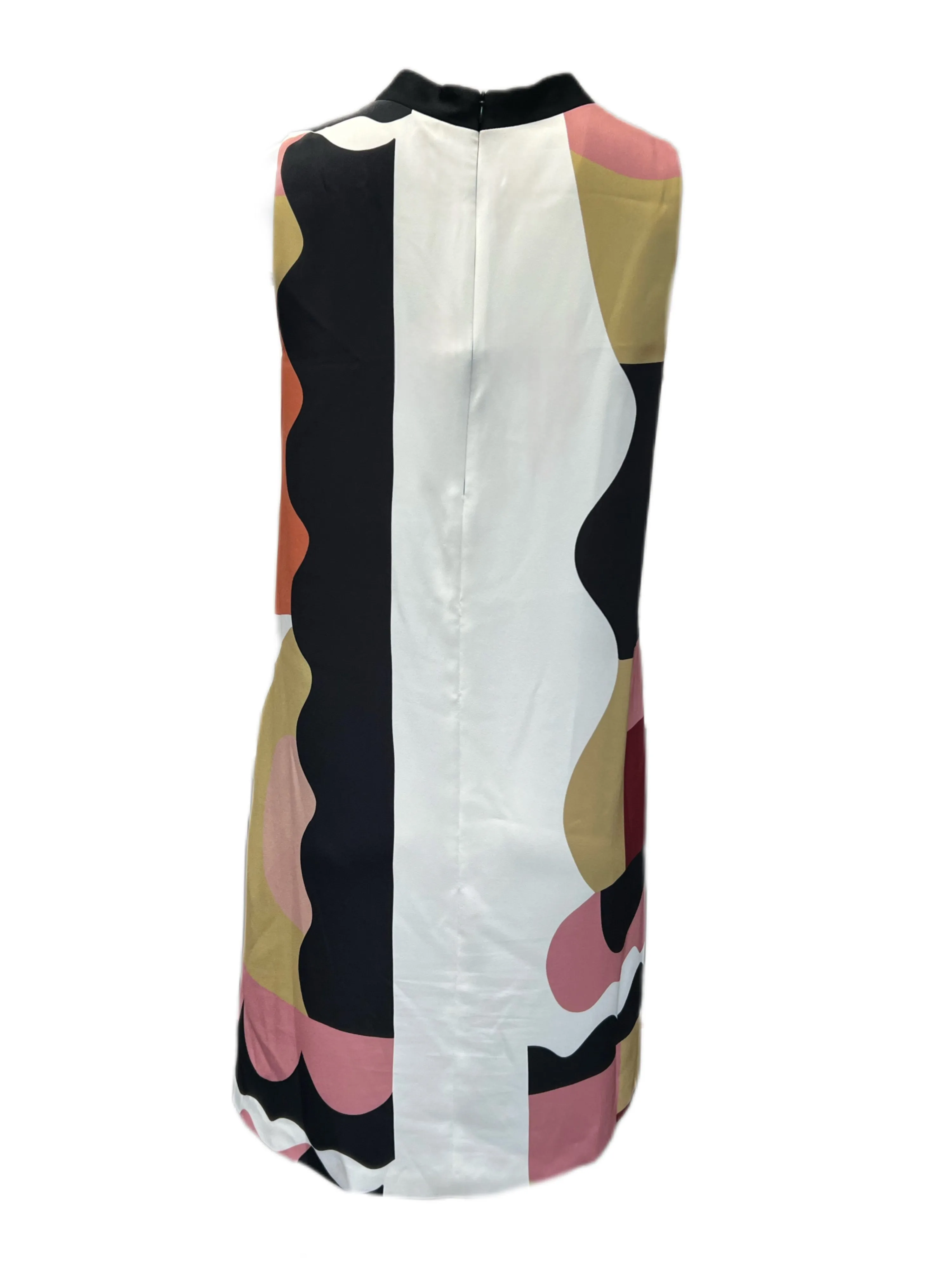 Marella By Max Mara Women's Cipria Painted Sleeveless Shift Dress Size 8 NWT