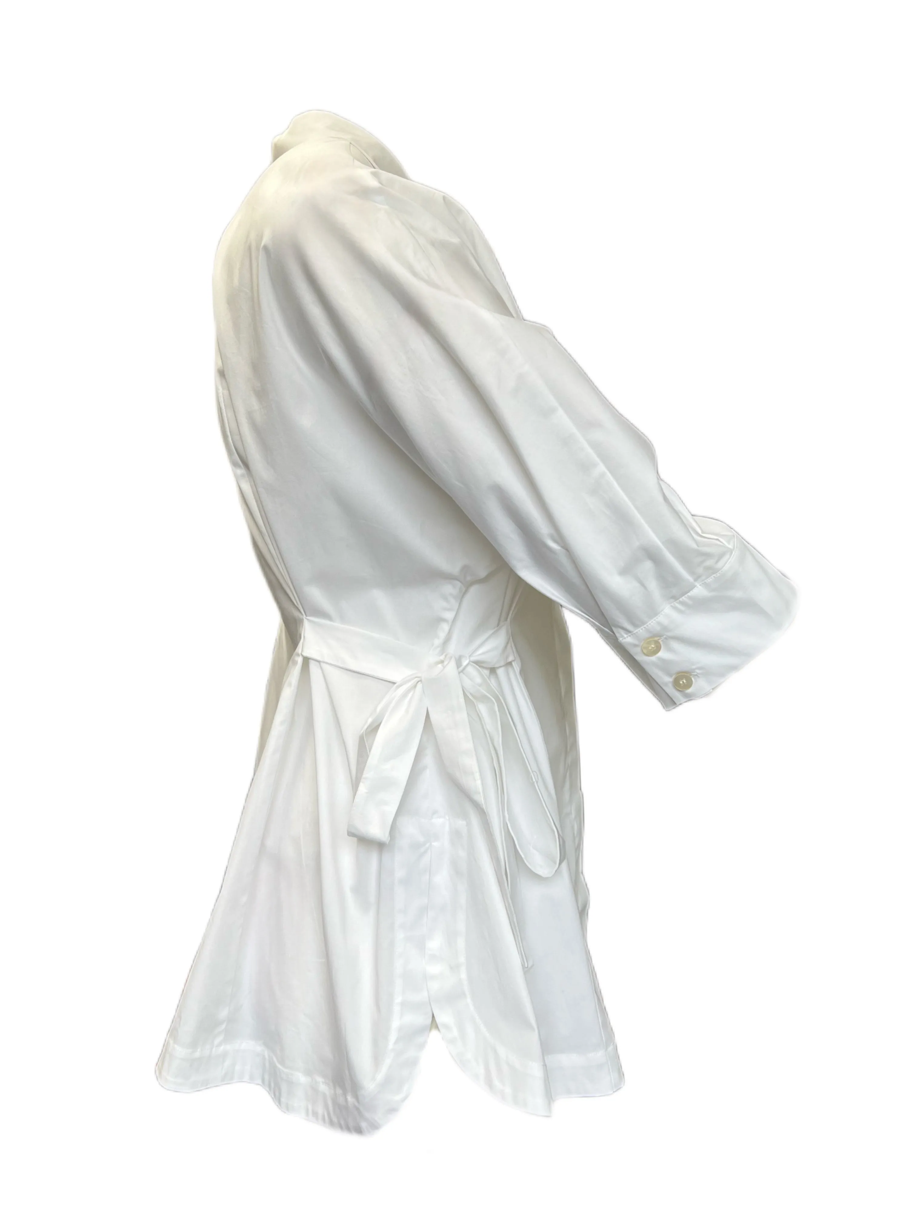 Marina Rinaldi Women's White Battigia Button Down Shirt NWT