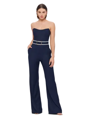 Mary Jumpsuit - Oxford Blue