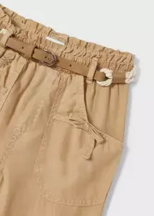 Mayoral Tan Flow Pants: Size 3 to 9 Years
