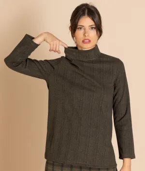 Megan Salmon Donegal Hi Crew Tee