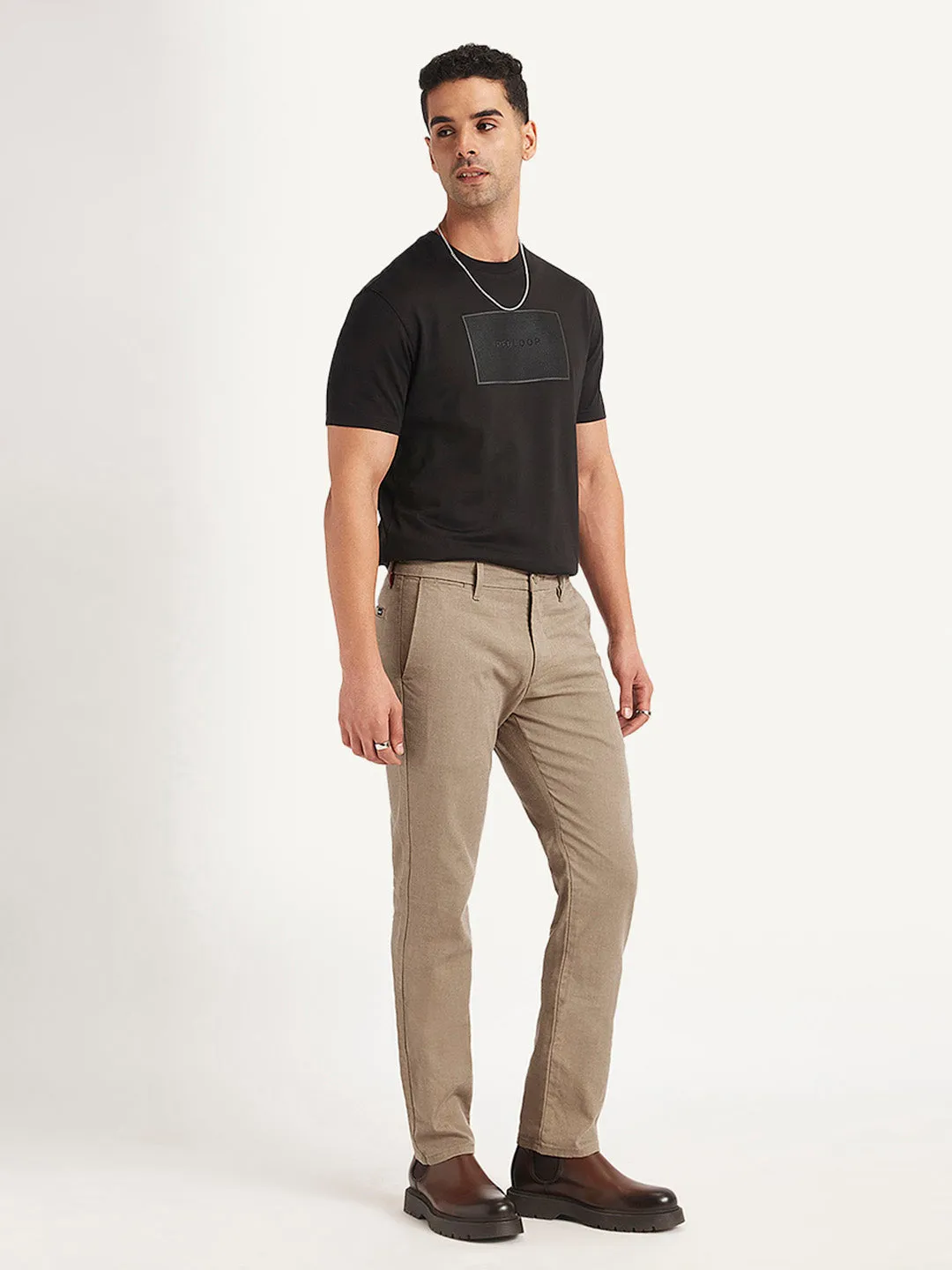 Men's 511 Slim Fit Brown Trousers