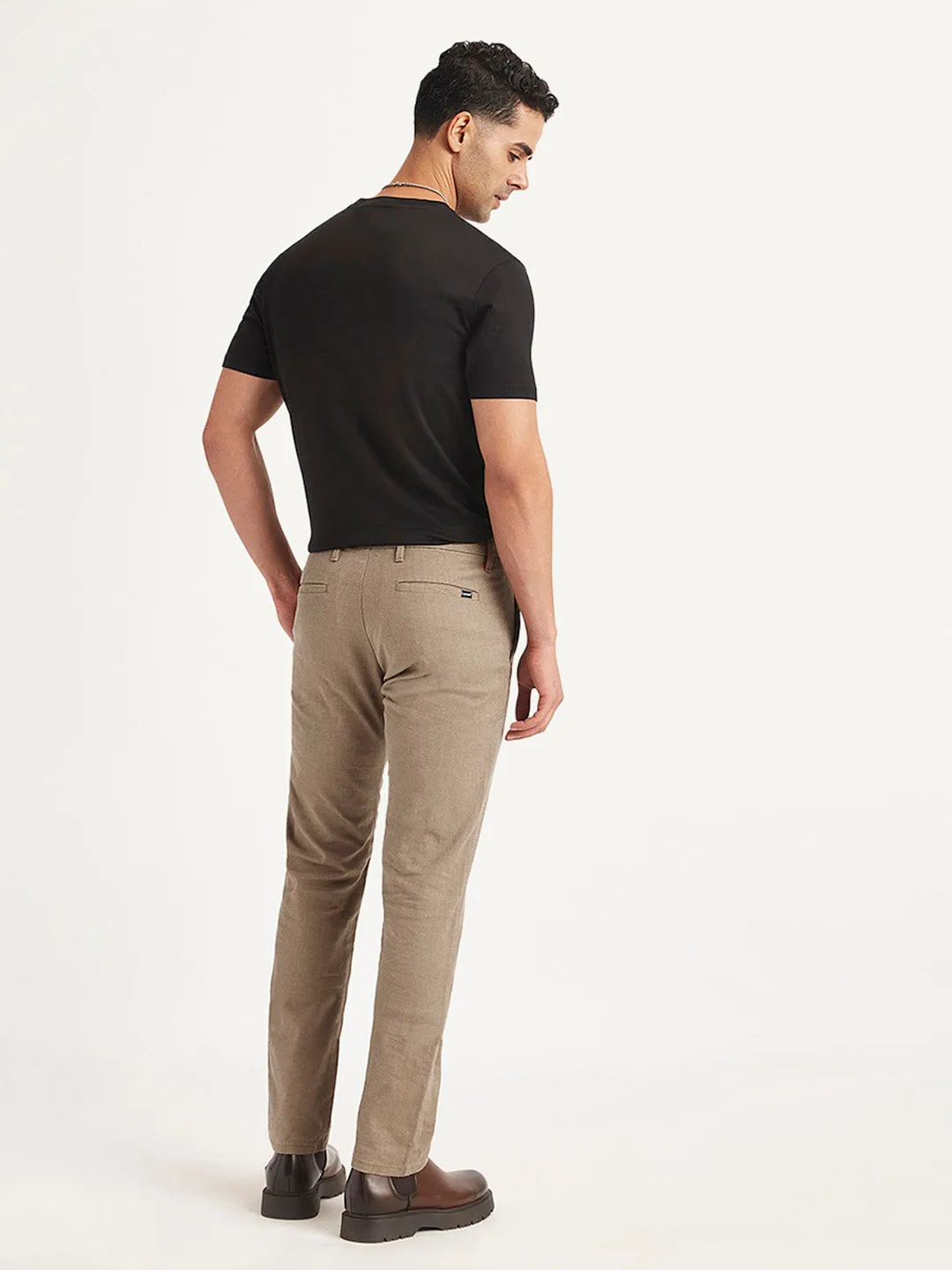 Men's 511 Slim Fit Brown Trousers