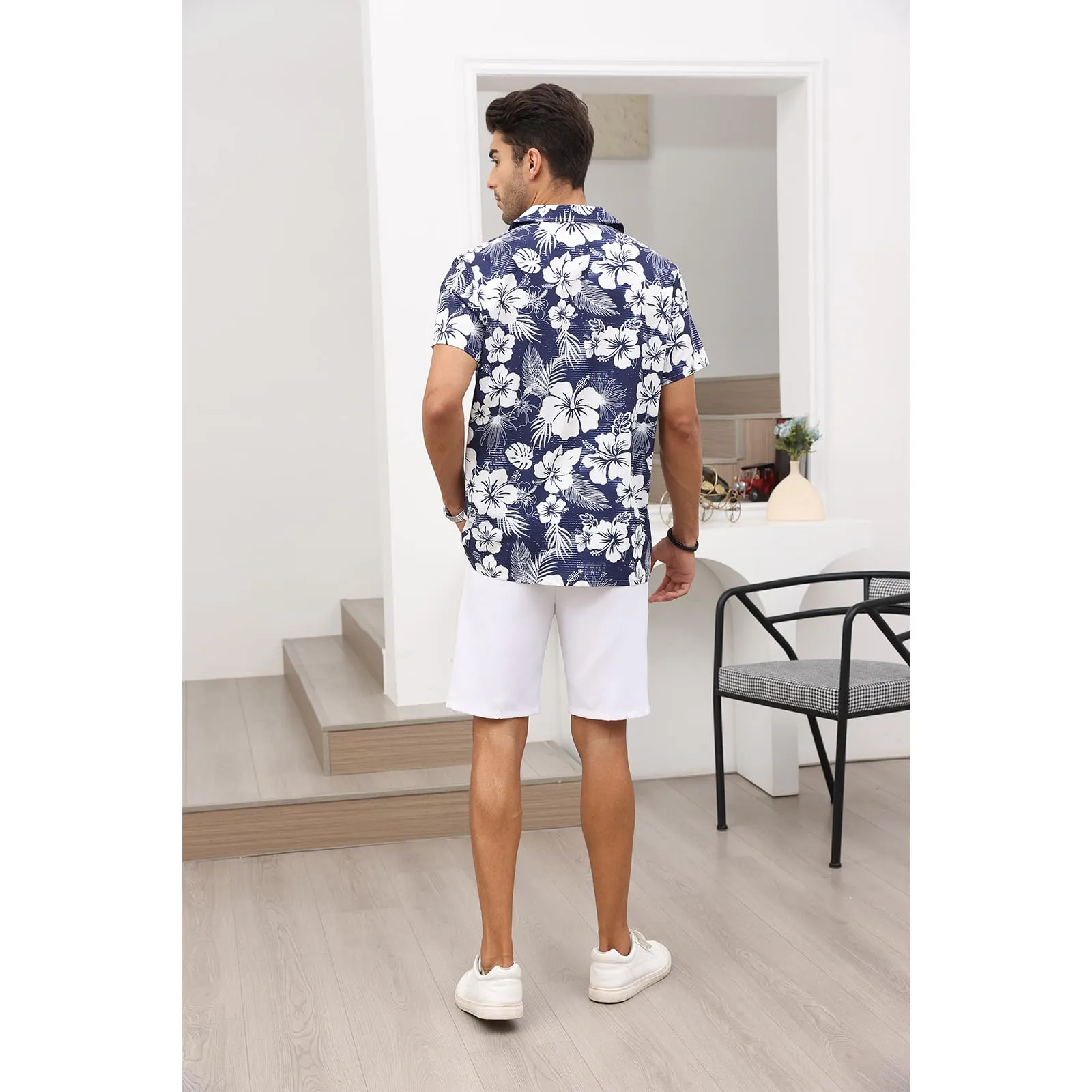 Mens Floral Button Down Shirts