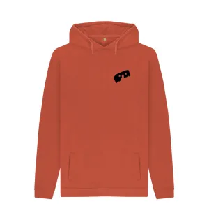 Men's Hoodie with HairyBobs Cave and Skate the Northbay Design