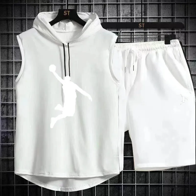 Men's Oversized Sleeveless Tracksuit