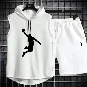 Men's Oversized Sleeveless Tracksuit