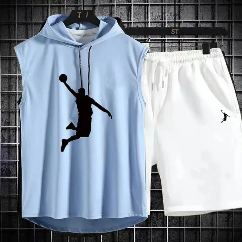 Men's Oversized Sleeveless Tracksuit