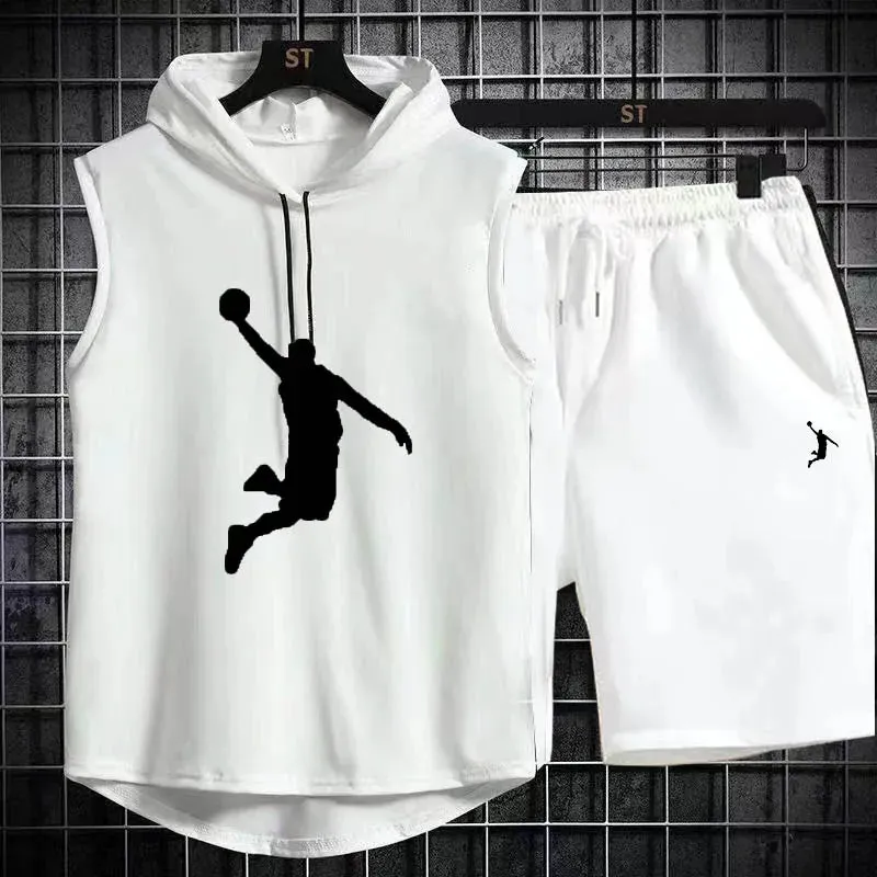 Men's Oversized Sleeveless Tracksuit