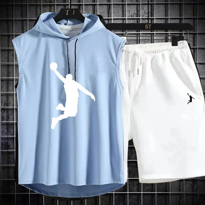 Men's Oversized Sleeveless Tracksuit