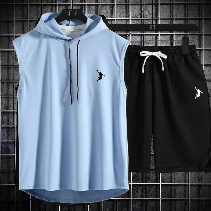 Men's Oversized Sleeveless Tracksuit