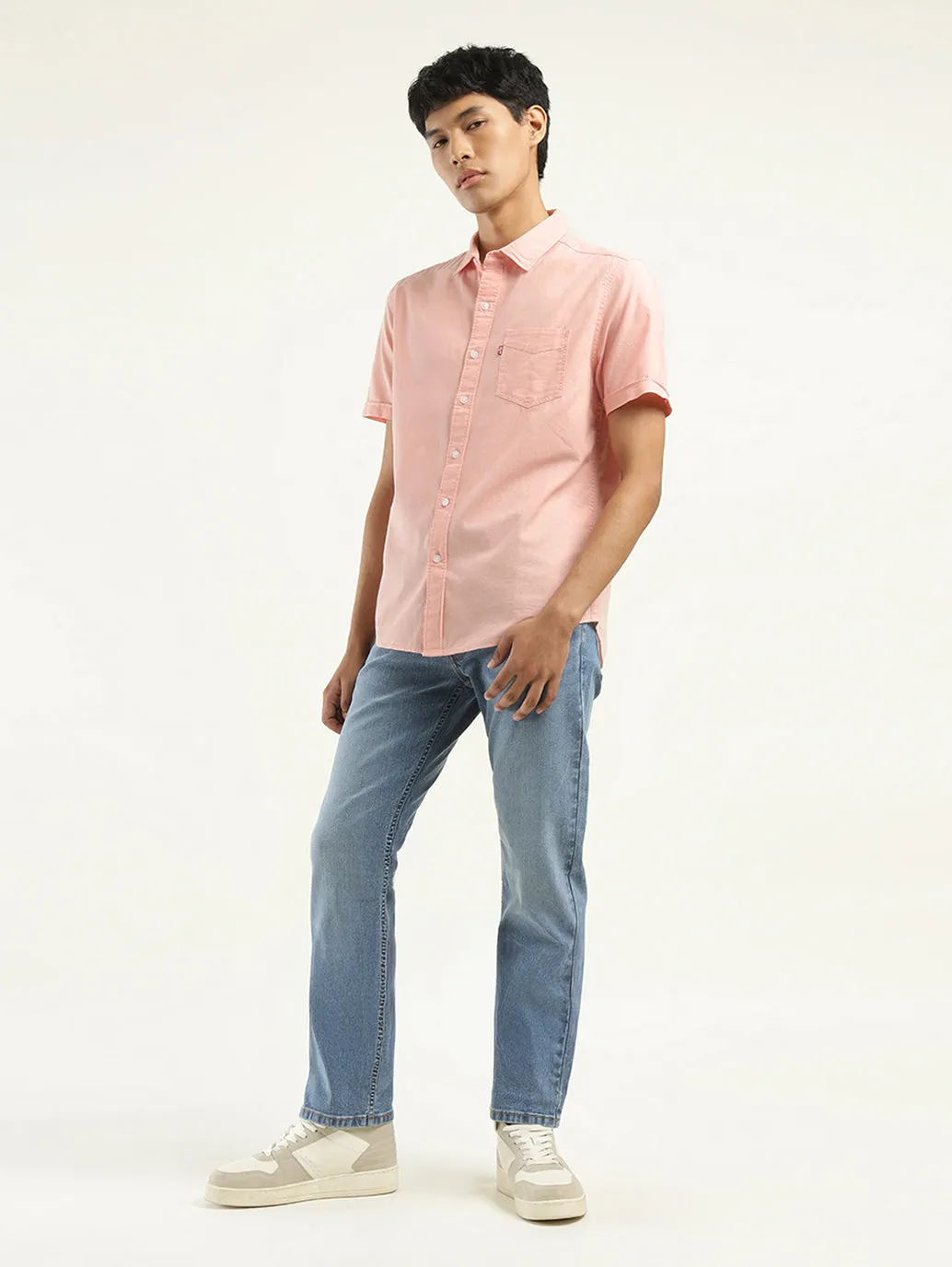 Men's Solid Slim Fit Shirt