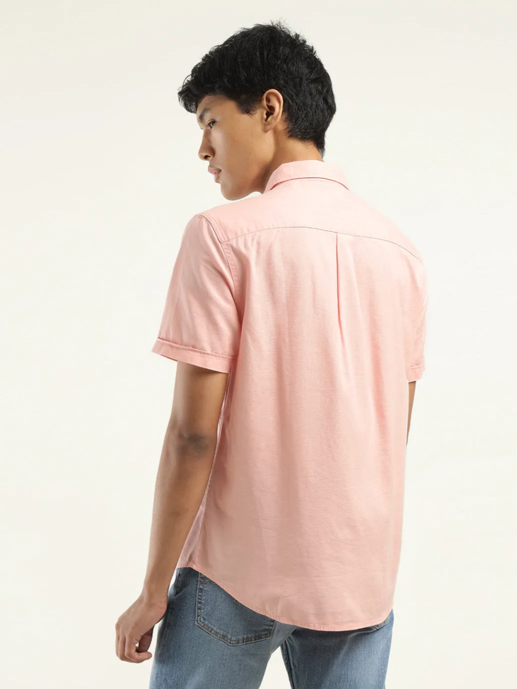 Men's Solid Slim Fit Shirt
