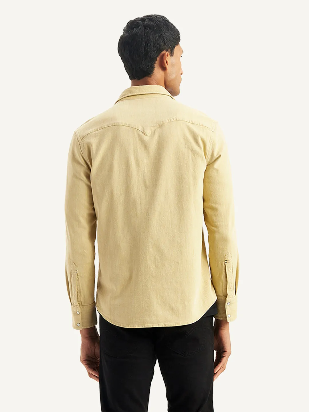 Men's Solid Slim Fit Shirt