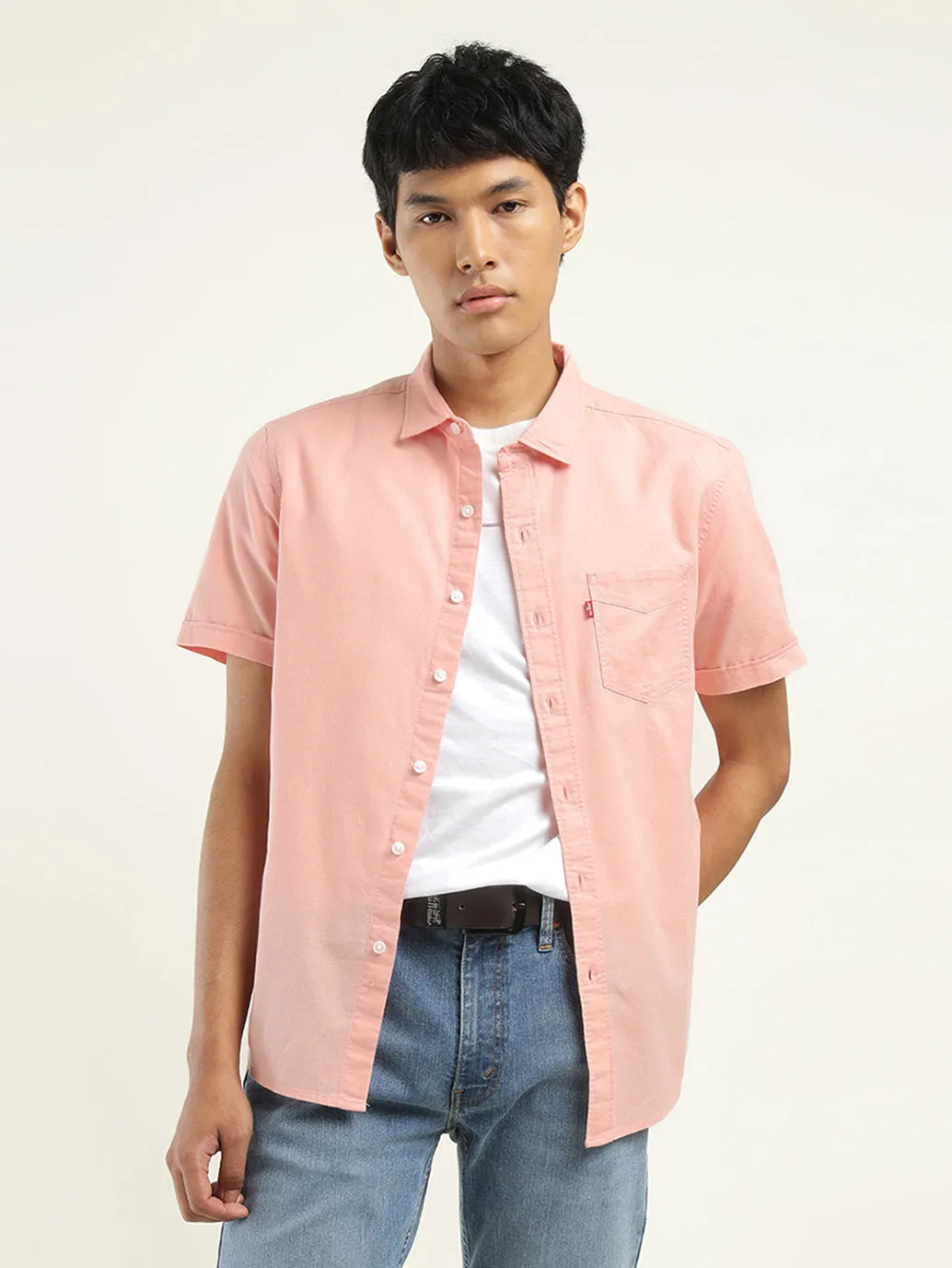 Men's Solid Slim Fit Shirt