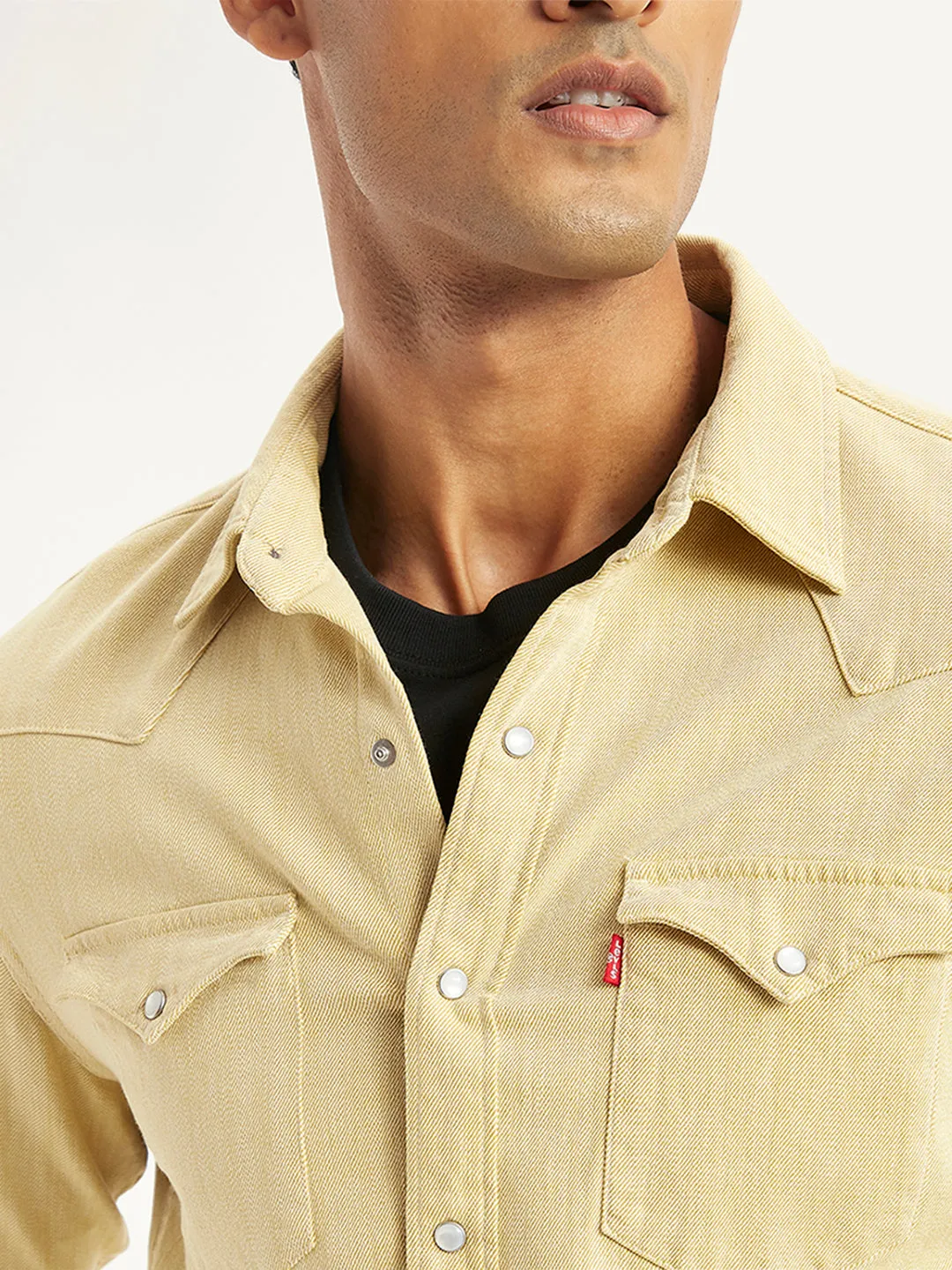 Men's Solid Slim Fit Shirt
