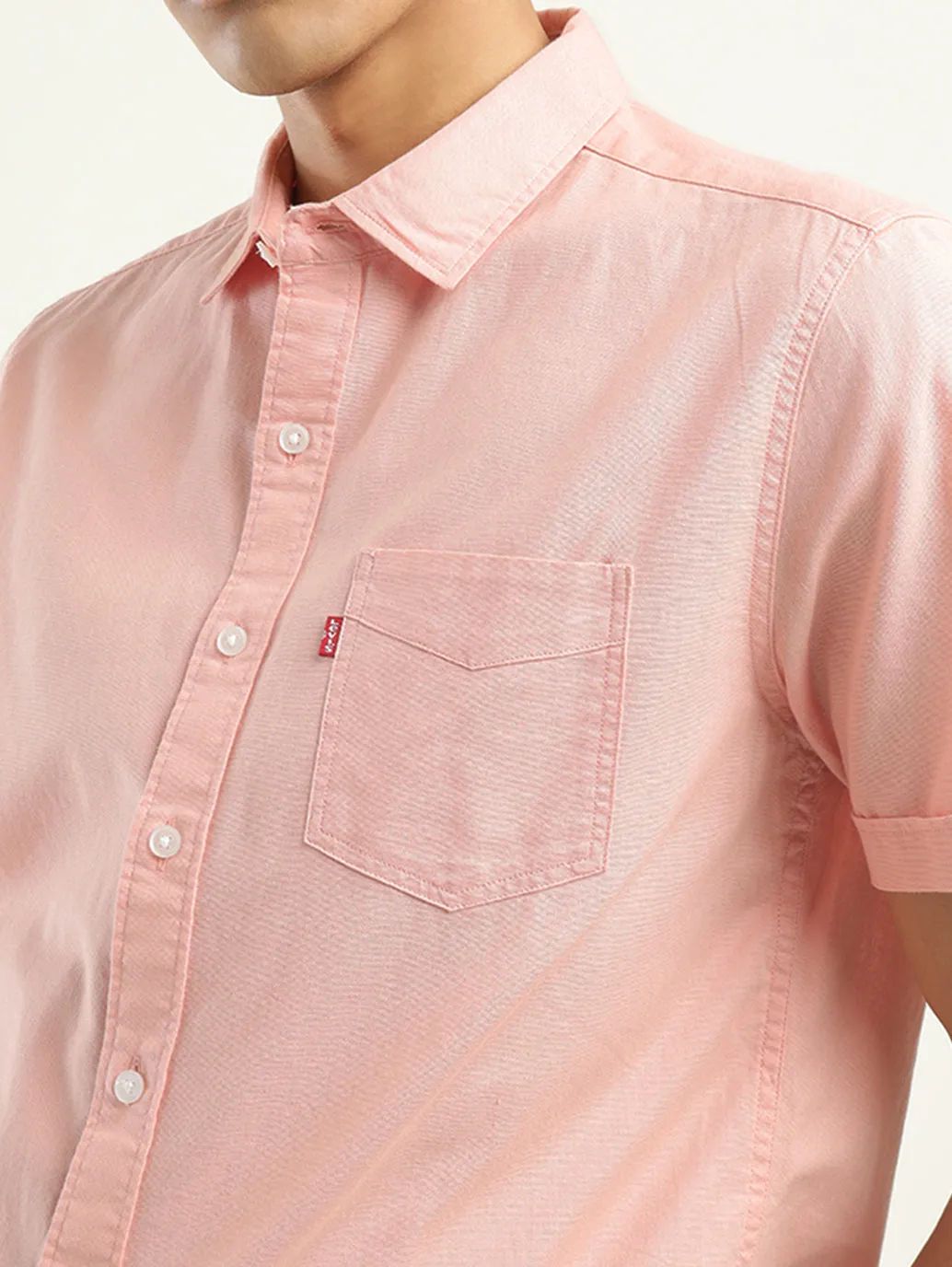 Men's Solid Slim Fit Shirt