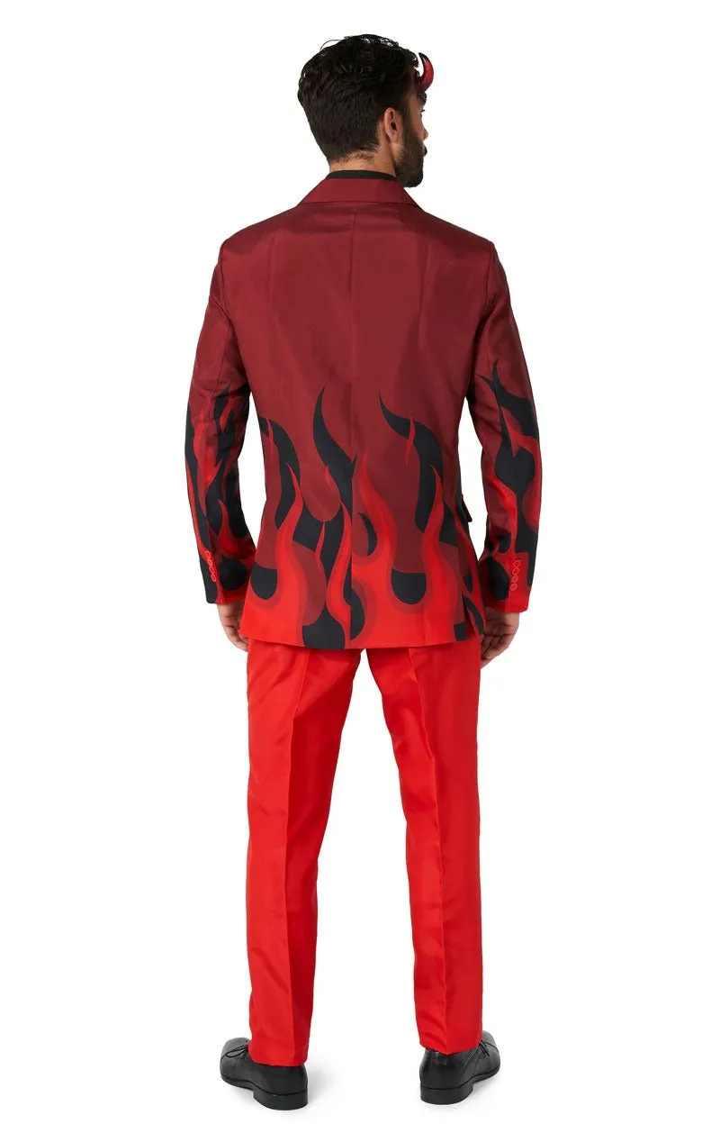 Mens SuitMeister Devil Red Suit
