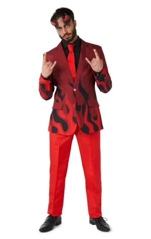 Mens SuitMeister Devil Red Suit