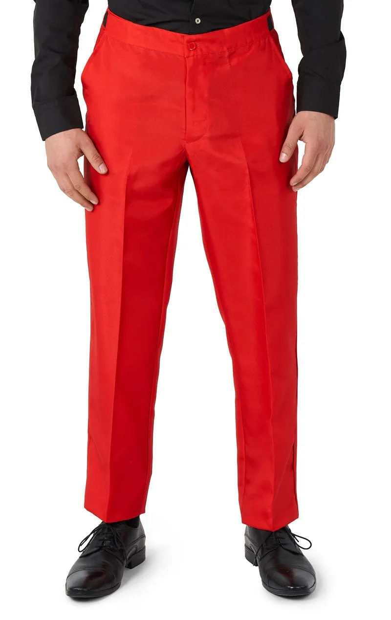 Mens SuitMeister Devil Red Suit