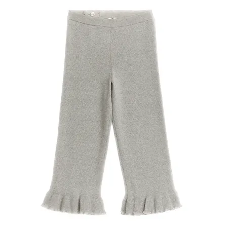 Metallic Frill Trousers