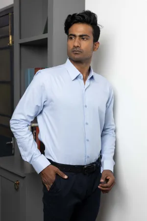 Mid Blue Essentials Shirt