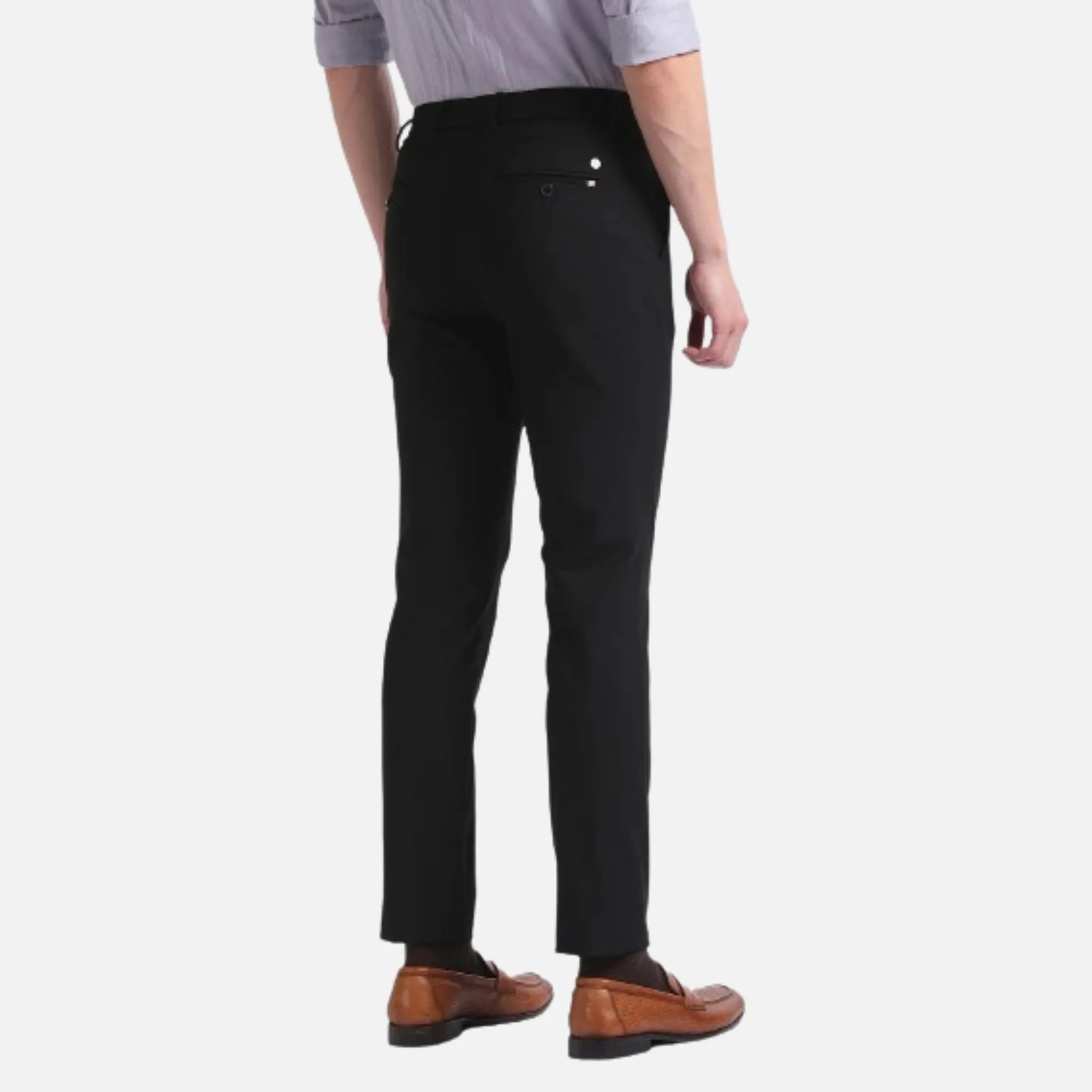 Mid Rise Super Slim Fit Trousers