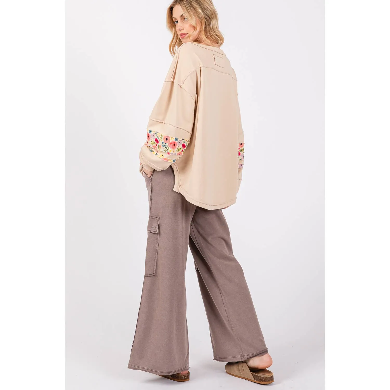 MINERAL WASHED UTILITY TROUSERS (SP7179)