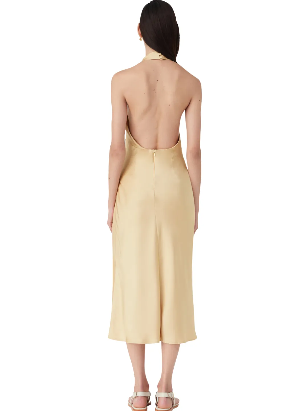Misha rosanna dress lemon drop