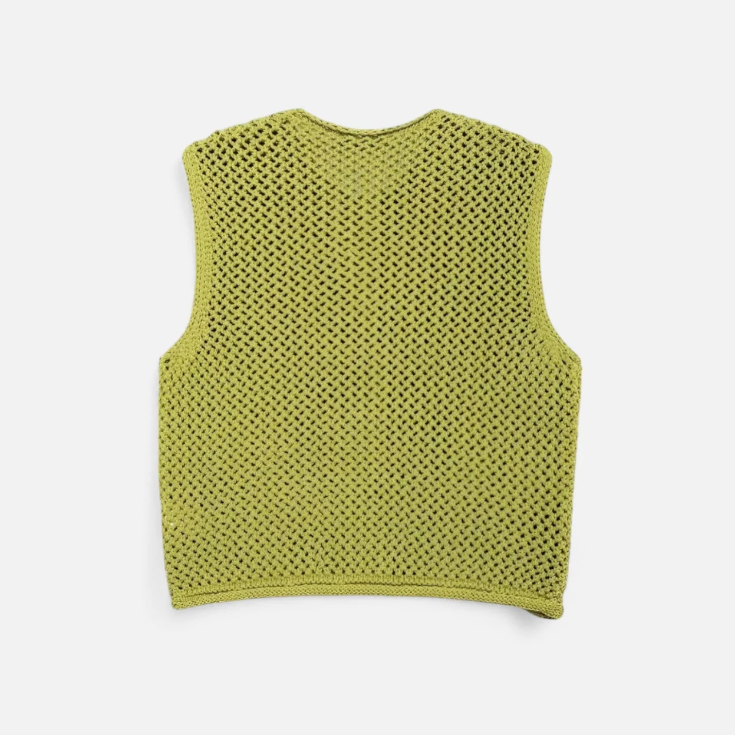 Monacogents | Chunky Knit Sleeveless Cardigan