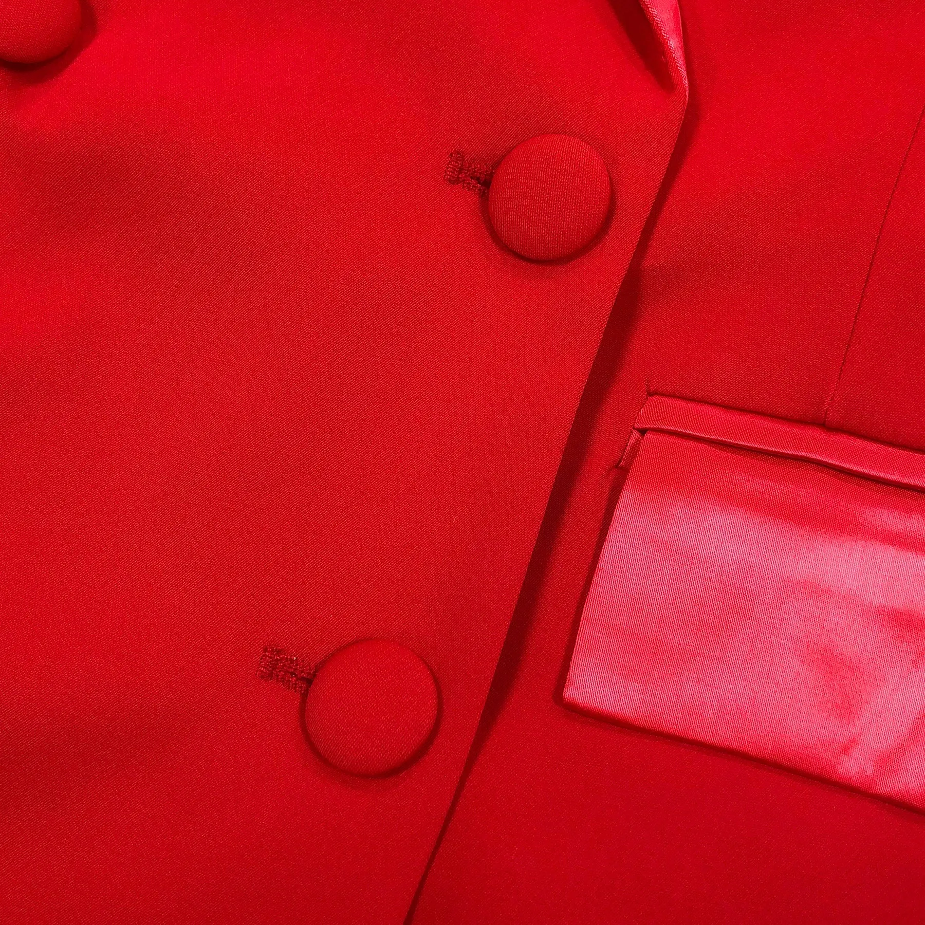 Monica Blazer dress in red