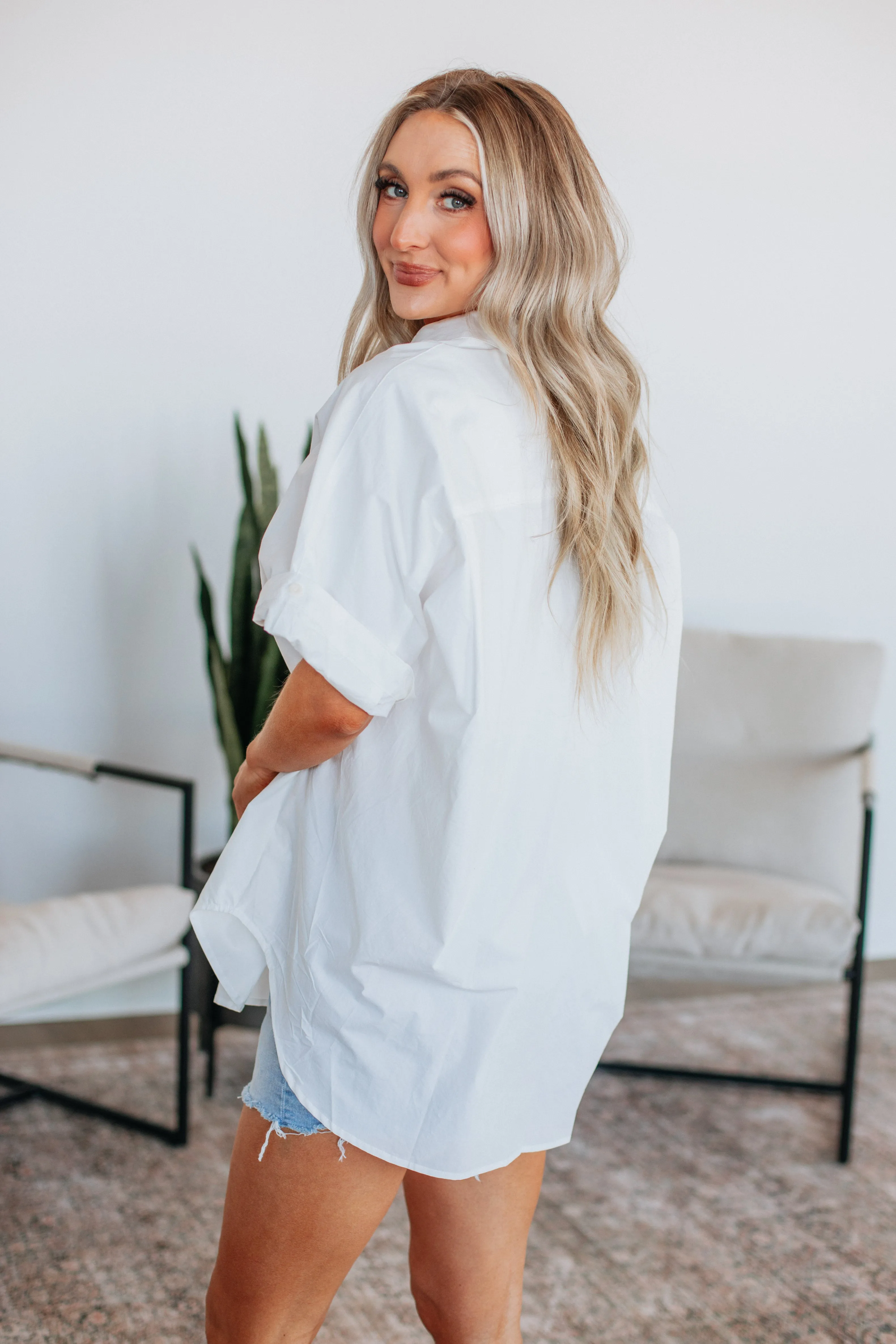 Monique Oversized Button Down
