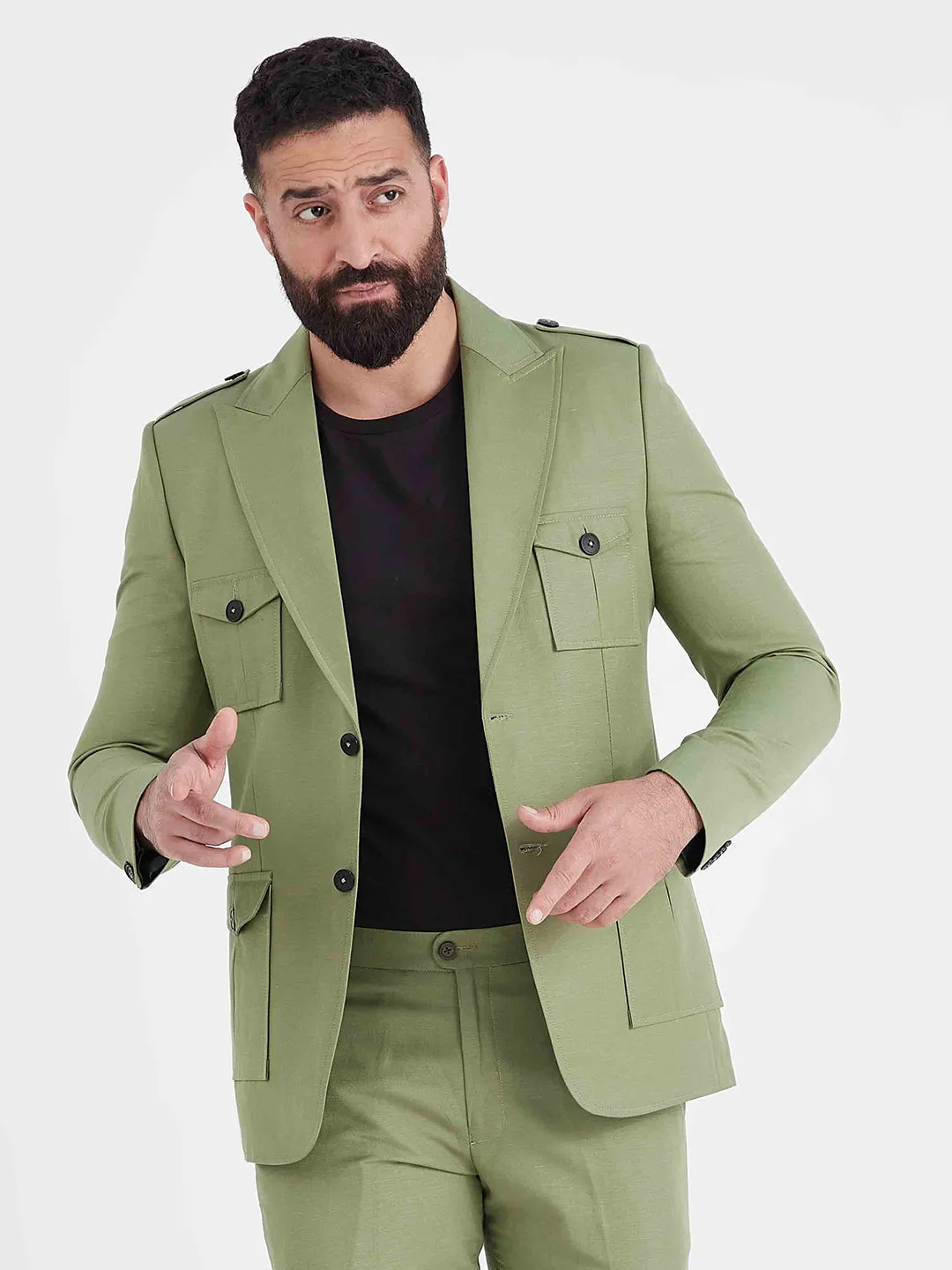 Moss-Bossy Blazer